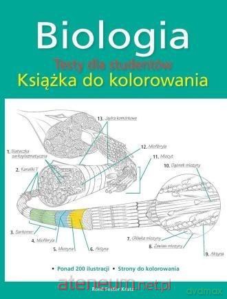 Biologia Testy dla studentów do kolorowania [KSIĄŻKA]