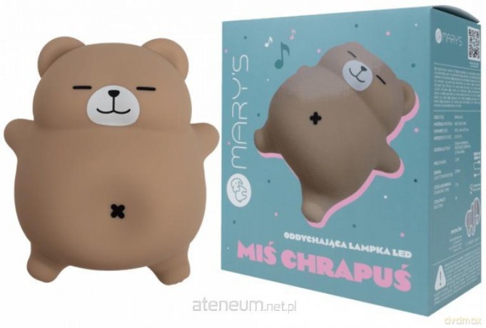 Lampka LED oddychająca Miś Chrapuś