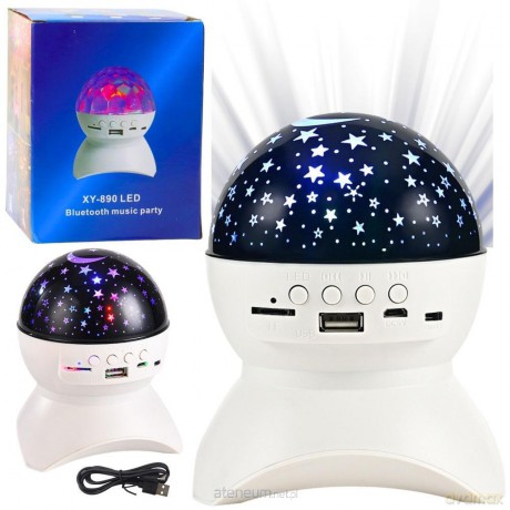 Lampka nocna LED Projektor gwiazd