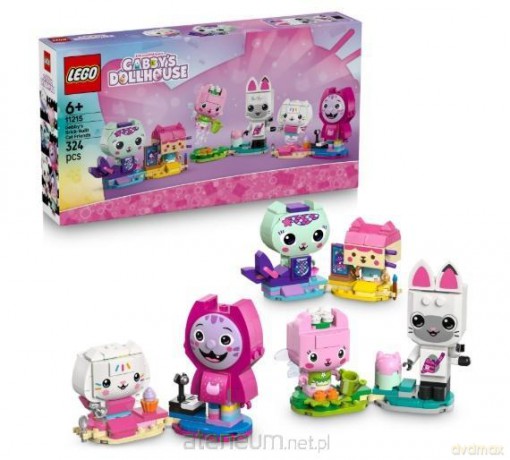 LEGO GABBY'S DOLLHOUSE Koci przyjaciele (11215) [KLOCKI]