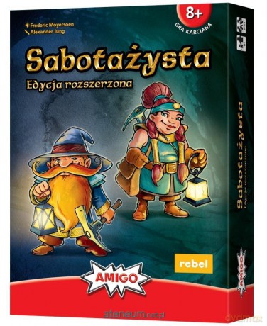 Sabotażysta: Edycja rozszerzona [GRA PLANSZOWA]