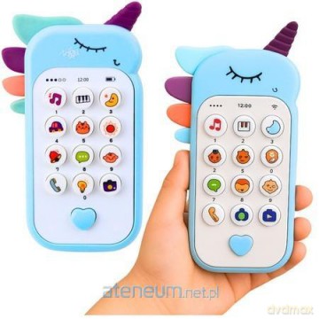 Telefon intraktywny niebieski