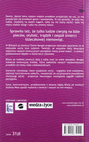 Blizny Po Ewolucji - Morgan Elaine [KSIĄŻKA]