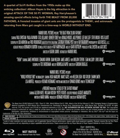 50s SCI-FI 4-FILM COLLECTION [DVD]
