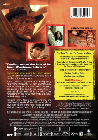 A Nightmare On Elm Street (1984) [DVD]