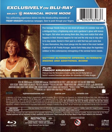 A Nightmare on Elm Street (Koszmar z ulicy Wiązów) [Blu-Ray]