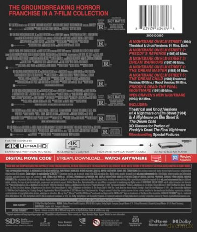 A Nightmare on Elm Street: 7-Film Collection [DVD]