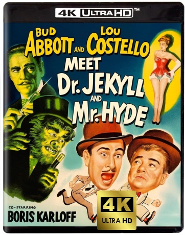 Abbott and Costello Meet Dr. Jekyll and Mr. Hyde (Abbott i Costello spotykają Jekylla i Hyde'a) [Blu-Ray 4K]