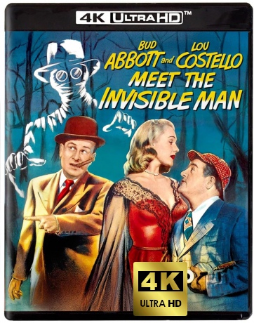 Abbott and Costello Meet The Invisible Man (Abbott i Costello spotykają niewidzialnego człowieka) [Blu-Ray 4K]