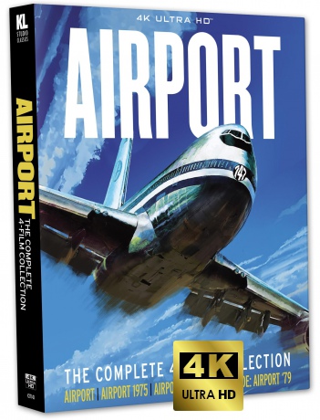 Airport: The Complete 4-Film Collection (4KUHD) [Blu-Ray 4K]