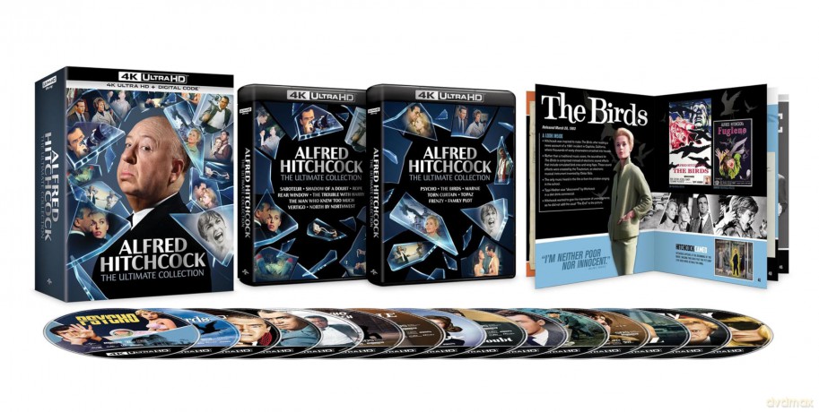 Alfred Hitchcock: The Ultimate Collection [5xBlu-Ray 4K]+[10xBlu-Ray]