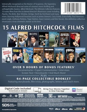 Alfred Hitchcock: The Ultimate Collection - Blu-ray + Digital [Blu-Ray]