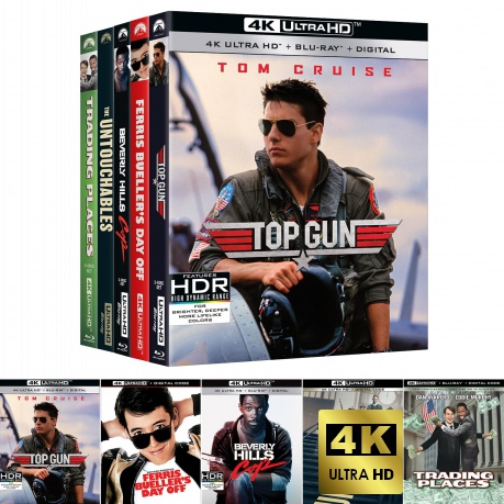 Amazon Exclusive Bundle: Totally Awesome 80s [Blu-Ray 4K]
