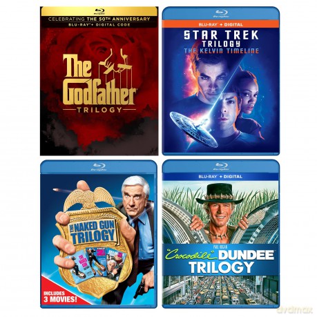 Amazon Exclusive Bundle: Trilogies [Blu-Ray]