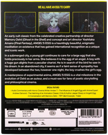 Angel's Egg (Jajo anioła) [Blu-Ray 4K]+[Blu-Ray]