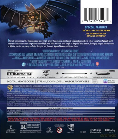 Aztec Batman: Clash of Empires [Blu-Ray 4K]
