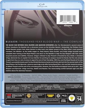 BLEACH: Thousand-Year Blood War Part 3 [2xBlu-Ray]