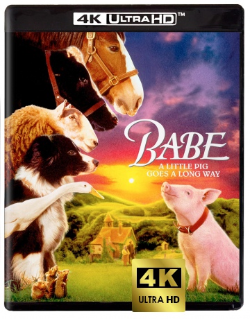 Babe (Babe - świnka z klasą) [Blu-Ray 4K]+[Blu-Ray]