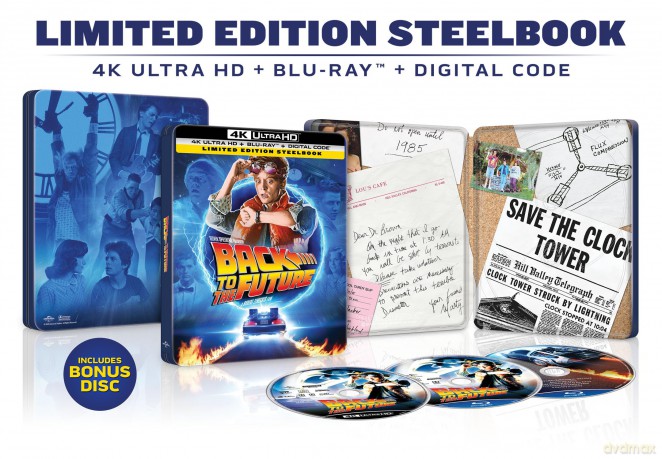 Back to the Future (Steelbook) [DVD]
