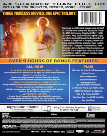 Back to the Future Trilogy (Powrót do przyszłości) [3xBlu-Ray 4K]+[5xBlu-Ray]