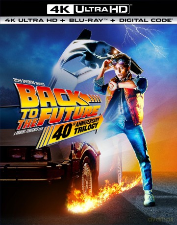 Back to the Future Trilogy (Powrót do przyszłości) [3xBlu-Ray 4K]+[5xBlu-Ray]