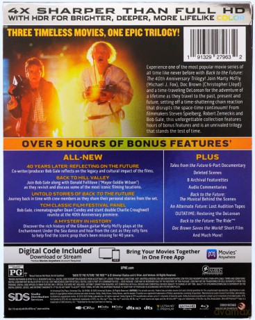 Back to the Future Trilogy (Powrót do przyszłości) [3xBlu-Ray 4K]+[5xBlu-Ray]