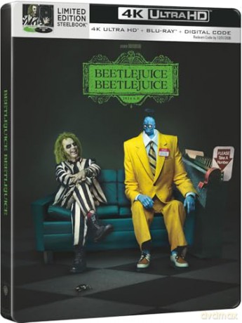 Beetlejuice Beetlejuice (steelbook) [Blu-Ray 4K]+[Blu-Ray]