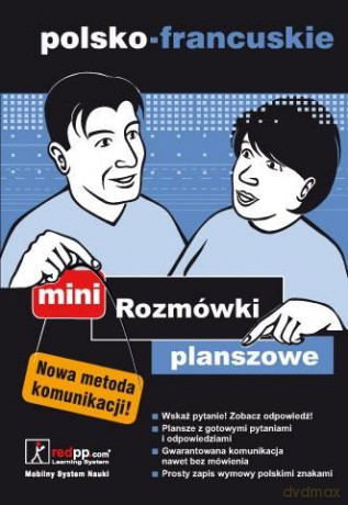 Minirozmówki Planszowe Polsko-Francuskie [KSIĄŻKA]