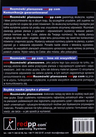 Minirozmówki Planszowe Polsko-Francuskie [KSIĄŻKA]