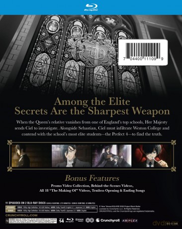 Black Butler -Public School Arc- Season 4 [Blu-Ray]