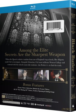 Black Butler -Public School Arc- Season 4 [Blu-Ray]