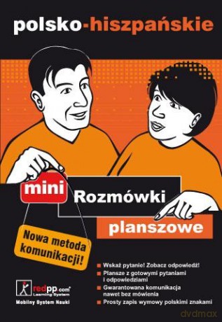 Minirozmówki Planszowe Polsko-Hiszpańskie [KSIĄŻKA]