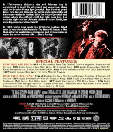 Black Sunday (Maska szatana) [Blu-Ray 4K]+[Blu-Ray]