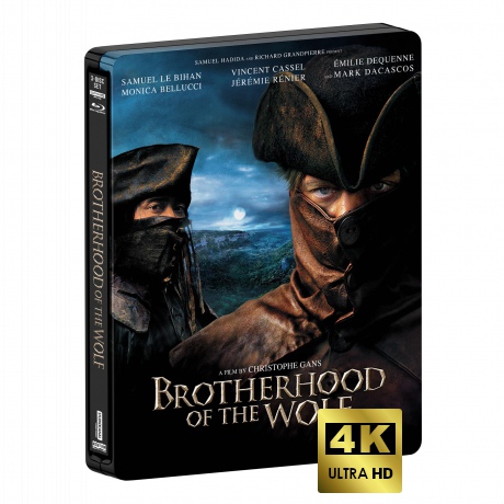 Brotherhood Of The Wolf (Braterstwo wilków) (steelbook) [Blu-Ray 4K]+[Blu-Ray]