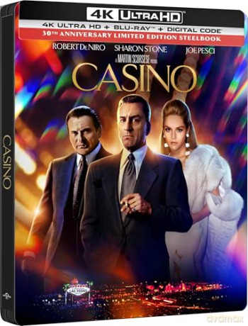 Casino (30th Anniversary Edition) (Steelbook) [DVD]