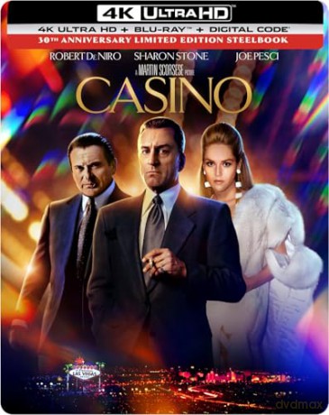 Casino (30th Anniversary Edition) (Steelbook) [DVD]