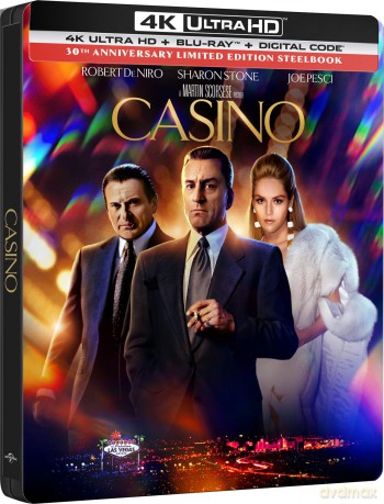 Casino (30th Anniversary Edition) (Steelbook) [DVD]