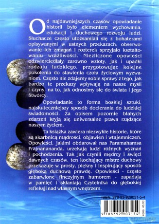 Kamyki Ze Stawu Ponadczasowe Opowieści Mądrości Duchowej - Paramahamsa Prajnanananda [KSIĄŻKA]
