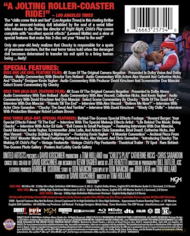 Child's Play (Laleczka Chucky) (steelbook) [Blu-Ray 4K]+[Blu-Ray]