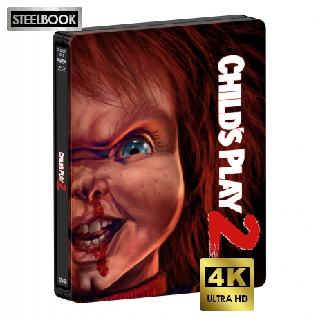Child's Play 2 (Powrót laleczki Chucky) (steelbook) [Blu-Ray 4K]+[Blu-Ray]
