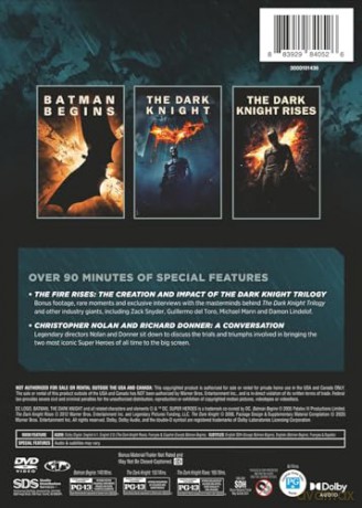 Dark Knight Trilogy, The(Repackaged/DVD) [DVD]