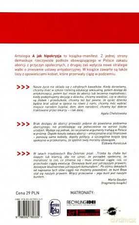 A Jak Hipokryzja - Claudia Snochowska-Gonzalez [KSIĄŻKA]