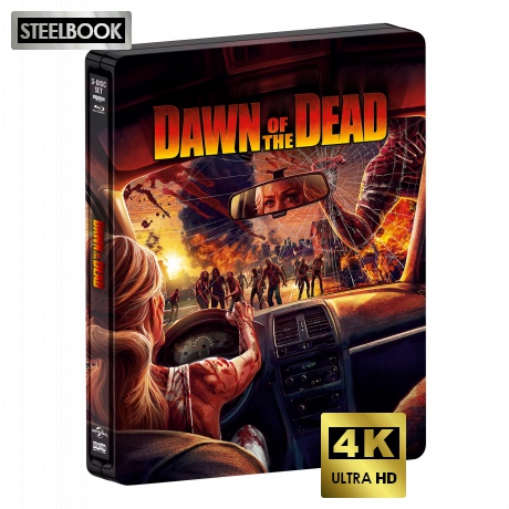 Dawn of the Dead (Świt żywych trupów) (steelbook) [Blu-Ray 4K]+[Blu-Ray]
