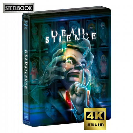 Dead Silence (Martwa cisza) (steelbook) [Blu-Ray 4K]+[Blu-Ray]