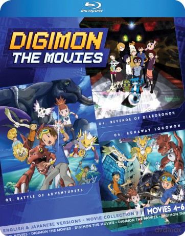Digimon the Movies 4-6 Collection [Blu-Ray]