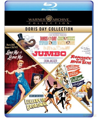 Doris Day 4-Film Collection (BD) [Blu-Ray]