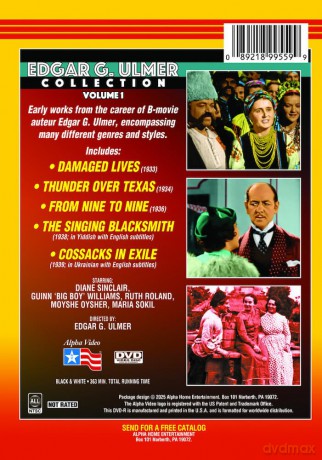 Edgar G. Ulmer Collection, Volume 1 [DVD]