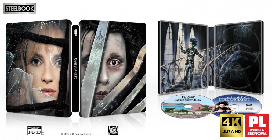 Edward Nożycoręki (steelbook) [Blu-Ray 4K]+[Blu-Ray]