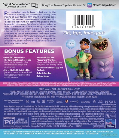 Elio - Blu-ray + DVD + Digital [Blu-Ray]