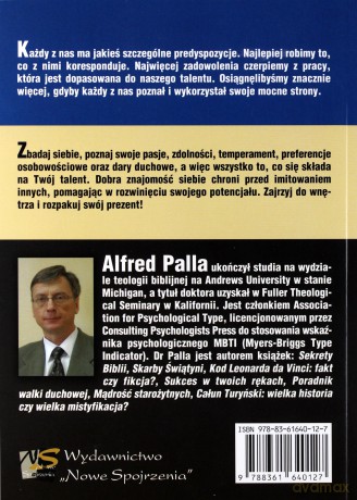 Poznaj Swoją Osobowość I Dary Duchowe - Alfred J. Palla [KSIĄŻKA]
